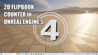 Paper 2D Flipbook Counter in Unreal Engine 5