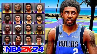 BEST Kyrie Irving Face Creation in NBA 2k24!