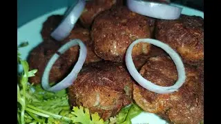 Kucho Chingrir Bora Recipe । Prawn Kabab Recipe । Bangladeshi Prawn kabab Recipe