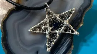 Soft Solder Hematite Star & a Life Update