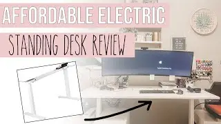 Affordable Electric Standing Desk - Amazon Vivo Standing Desk Using Ikea Tabletop Under $300