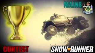 Snowrunner \ Contests \ Состязания \ Maine \ Мэн \ Золото