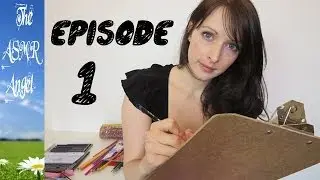 Art With Angel - ASMR Face / Portrait Sketching EP1