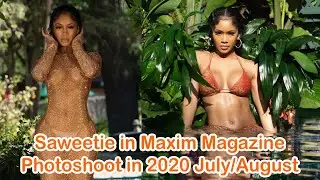 Saweetie in Maxim Magazine Photoshoot in 2020 July/August