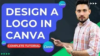 Canva logo design tutorial | How to create logo in canva | Canva