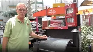 מעשנת ביתית של חברת טרייגר - TRAEGER GRILL אצל צוות גדרון