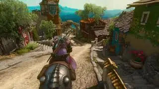 THE WITCHER 3 NEXT GEN UPGRADE - FREE ROAM GAMEPLAY (Toussaint)