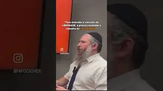 LIBERDADE É FAZER O QUE QUISER?! Falamos no @PapoCasherPodcast sobre. Assista já! Foi incrível  🙌