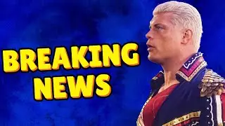 WWE BREAKING News Cody Rhodes PULLED from WWE after crown jewel 2024!