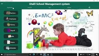school management system for Windows with flutter