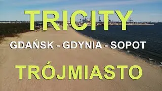 Gdańsk | Gdynia | Sopot | Trójmiasto 2024 | Morze Bałtyckie 4K | Film relaksacyjny