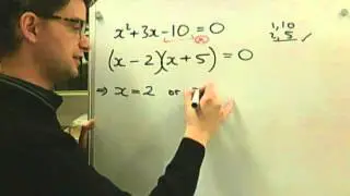 Quadratic Equations (2 of 5)