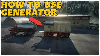 SnowRunner:How To Use And Refuel Generator 