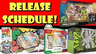 The Complete Pokémon TCG Release Schedule! BIG Update! Everything Coming! (Buyer's Guide)