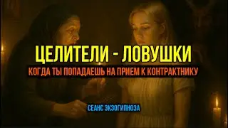 ЦЕЛИТЕЛИ - ЛОВУШКИ. КОГДА ТЫ ПОПАДАЕШЬ НА ПРИЕМ К КОНТРАКТНИКУ.Сеанс ЭКЗОГИПНОЗА