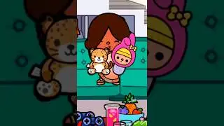 Cute Baby Present 👶🎁 Toca Boca #gaming #tocalifeworld