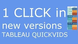 Conditional Formatting Tableau Crosstab (for v10.1 and older) multiple dimensions - Quickvids