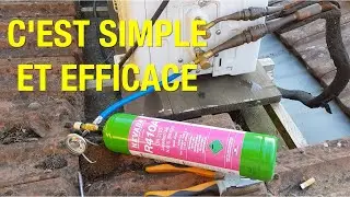RECHARGE a HOUSE AIR CONDITIONER yourself!