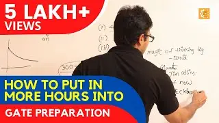 How to put in more hours into GATE preparation | GATE CS/IT 