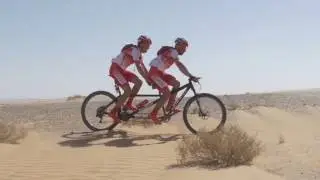 TITAN DESERT: Ignacio Ávila and Joan Font on Duratec tandem