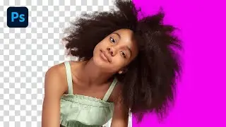 Cut Out Hair FAST Photoshop Tutorial 2024 | Photoshop | GD Dots