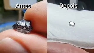 LAPIDEI A PEDRA RARA QUE ACHEI BRILHO DE DIAMANTE