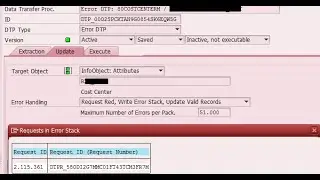 Compression of Infocube for Transaction Data Loading Creation of InfoPackage & Std DTP in SAP BI