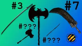 My Top 10 Favorite Elden Ring weapons for PVE