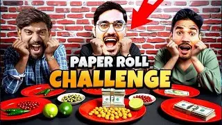 Crazy XYZ New VIdeo :Spin The Paper Roll Challenge रोल घुमाओ और जीतो धांसू इनाम