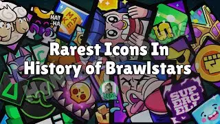 Top 20 Rarest Profile icons in Brawl Stars || Cosmetics || Rarest icons || Gaming