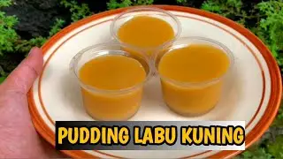 Resep Pudding labu kuning ||julchannel