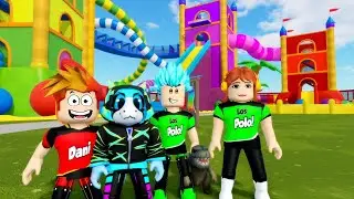 Los Polo en el NINJA WARRIOR de Roblox!