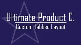 Ultimate Product Catalog - Custom Tabs