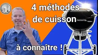 4 méthodes de cuisson à connaître au barbecue à charbon de bois