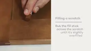 How to Fill a Scratch on KraftMaid Cabinets