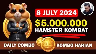 💵 DAILY COMBO HAMSTER KOMBAT 8 JULY 2024 | KARTU KOMBO HARIAN HAMSTER KOMBAT 8 JULI 2024