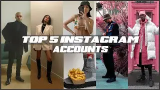 Top 5 Instagram Accounts die du kennen solltest | Fashion & Fotografie | Sami Rhoma