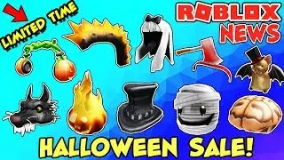 ROBLOX NEWS: Halloween Sale 2019 - Limited Time, Then These Items Go OFF SALE