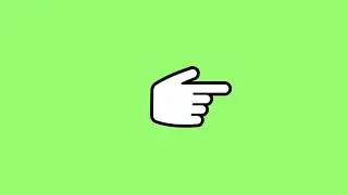 FREE | NO COPYRIGHT | GREEN SCREEN EFFECTS | Hand Cursor 1