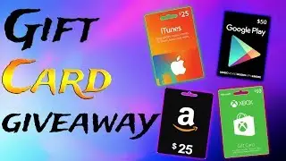 Free Gift Card Giveaway | 1000 Subs Special