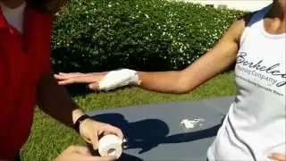 How To Tape A Thumb Sprain