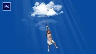 Photoshop Effect Tutorial | How To Create A Cloud Swing