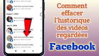 Comment effacer facilement l'historique des vidéos regardées sur Facebook 2024