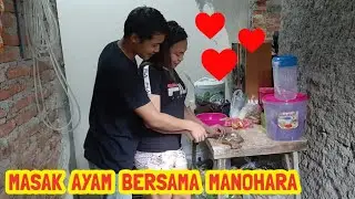 Masak berdua sama Manohara Sinden ❤️