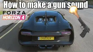 How to make a Bugatti sound like a gun