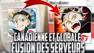 SERVEUR FUSIONNES BLACK CLOVER MOBILE GLOBALE E CANADIEN