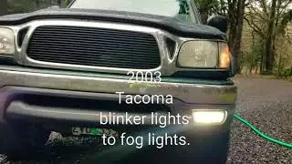 01/04 Toyota Tacoma turn signal fog lights, truck for sale