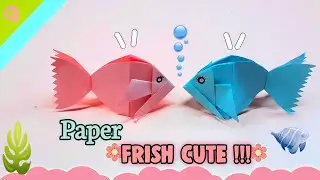How to Make Paper fish|Origami Animals