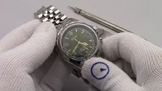 Seiko Alpinist SARB017 - Original Strapcode Watch Bracelet For Seiko SARB017