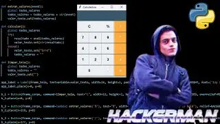 Eu fiz minha primeira calculadora no #python